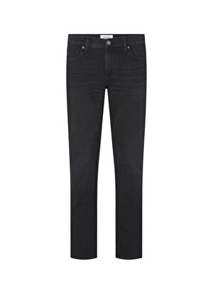 Calvin Klein Normal Bel Normal Paça Slim Fit Siyah Erkek Denim Pantolon K10K1114291A4