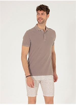 Pierre Cardin Polo Yaka Vizon Erkek T-Shirt JUSTIN