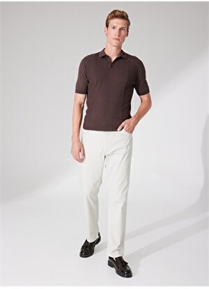 Altınyıldız Classics Normal Bel Boru Paça Comfort Fit Taş Erkek Pantolon 4A012320009235