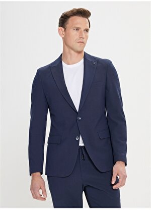 Altınyıldız Classics Normal Bel Slim Fit Lacivert Erkek Takım Elbise 4A3023200006