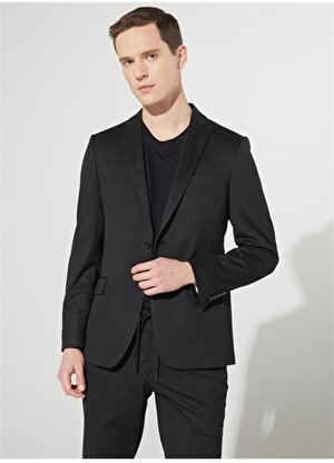 Altınyıldız Classics Normal Bel Slim Fit Siyah Erkek Takım Elbise 4A3023200020