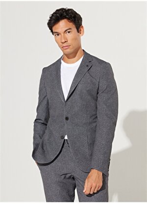Altınyıldız Classics Normal Bel Slim Fit Antrasit Melanj Erkek Takım Elbise 4A3023200103