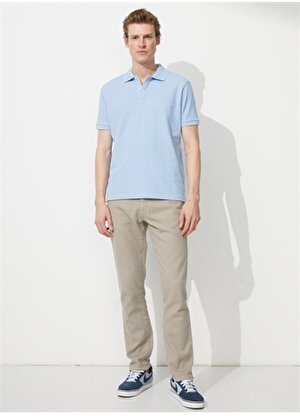 Altınyıldız Classics Açık Mavi Erkek Polo T-Shirt 4A9000000001