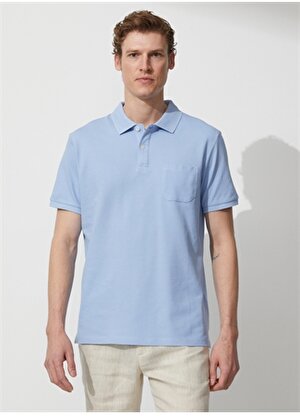 Altınyıldız Classics Açık Mavi Erkek Polo T-Shirt 4A9000000002