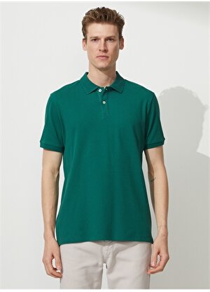 Altınyıldız Classics Koyu Yeşil Erkek Polo T-Shirt 4A9000000001