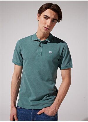 Lee Polo Yaka Yeşil Erkek T-Shirt L231369300_Polo Yaka Tshirt