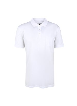 Privé Polo Yaka Beyaz Erkek T-Shirt 4BX482320001