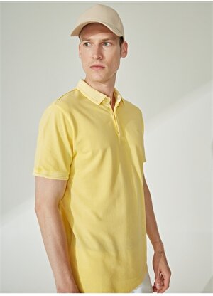 Beymen Business Polo Yaka Sarı Erkek T-Shirt 4B4823200039