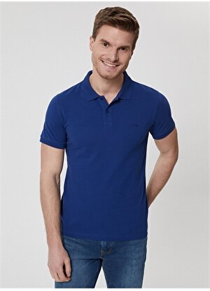 Lee Cooper Koyu Mavi Erkek Polo T-Shirt 232 LCM 242048 TWINS GECE MAVİSİ