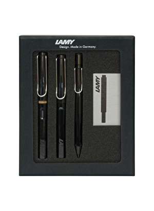 Lamy Safari 3'lü Kalem Seti Drv Şeffaf K Siyah