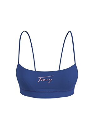 Tommy Hilfiger Mavi Kadın Bikini Üst UW0UW04085C66