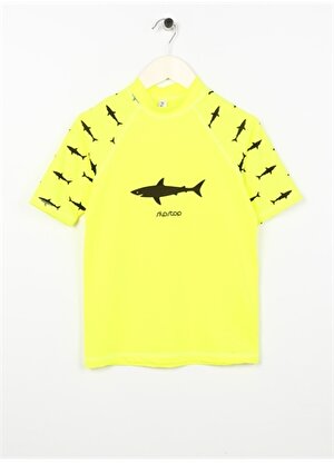 Slipstop Desenli Sarı Erkek Çocuk T-Shirt ST20120023