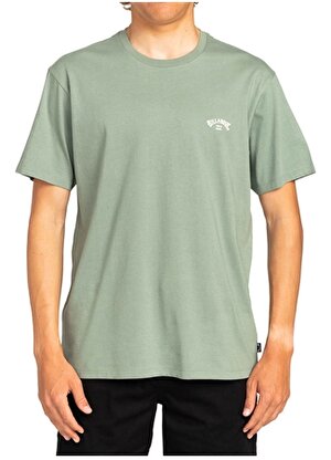 Billabong Yuvarlak Yaka Yeşil Erkek T-Shirt EBYKT00101 ARCH CREW SS