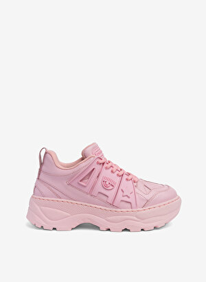 Chiara Ferragni Pembe Kadın Deri Sneaker CF3100_012 