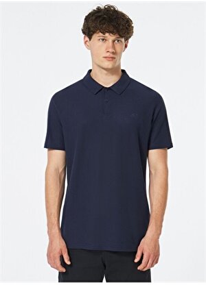 Oakley Kabartma Mavi Erkek Polo T-Shirt FOA401724 RELAX POLO