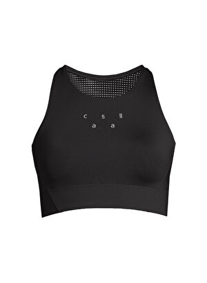 Casall Siyah Sporcu Sütyeni 22951-901 Iconic Longline Sports Br