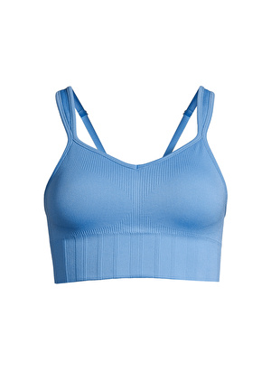 Casall Açık Mavi Sporcu Sütyeni 23180-399 Seamless Rib Padded Sport