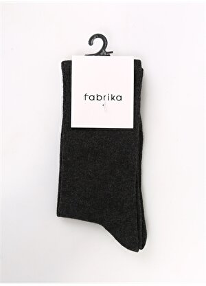 Fabrika Antrasit Kadın Soket Çorap LTKS-KDN-SKT