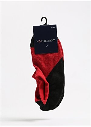 North Of Navy Kırmızı Erkek Babet Çorabı NON-BBT-LTKS