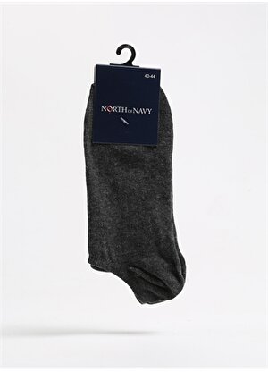 North Of Navy Antrasit Erkek Sneaker Çorabı NON-PTK-LTKS-2 