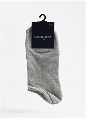 North Of Navy Gri Melanj Erkek Sneaker Çorabı NON-PTK-LTKS-2 