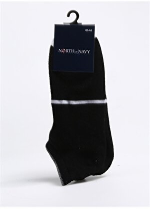 North Of Navy Siyah Erkek Patik Çorap