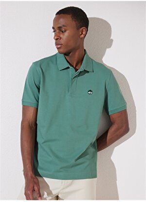 Brooks Brothers Polo Yaka Yeşil Erkek T-Shirt BBSP23MTS019