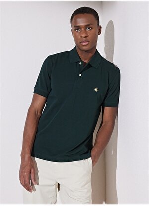 Brooks Brothers Koyu Yeşil Erkek Polo T-Shirt BBSP23MTS039