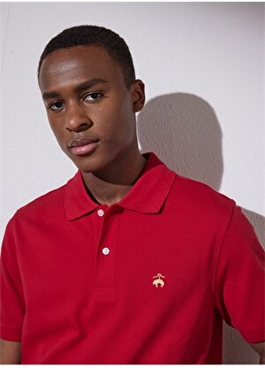 Brooks Brothers Kırmızı Erkek Polo T-Shirt BBSP23MTS029
