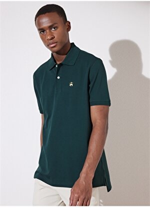 Brooks Brothers Koyu Yeşil Erkek Polo T-Shirt BBSP23MTS033