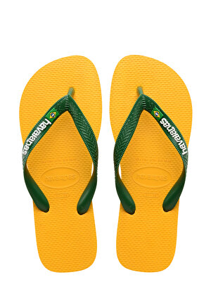 Havaianas Sarı Erkek Terlik BRASIL LOGO POP YELLOW 39/40