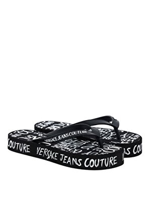 Versace Jeans Couture Siyah Kadın Terlik 74VA3SQ8ZS624L01