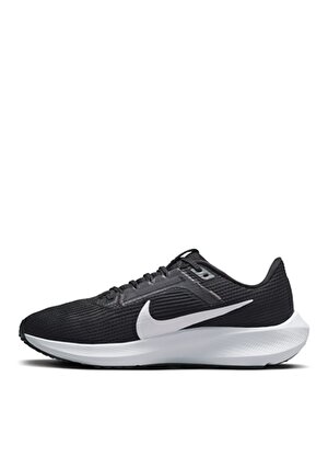 Nike Siyah - Gri - Gümüş Kadın Deri Koşu Ayakkabısı DV3854-001 W NIKE AIR ZOOM PEG 40   