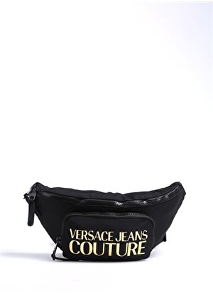 Versace Jeans Couture Siyah - Altın Erkek Bel Çantası 74YA4B93ZS394G89