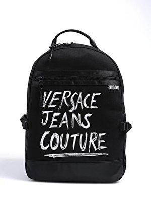 Versace Jeans Couture Siyah Erkek 21/31x42x16 cm Sırt Çantası 74YA4B50ZS577899 