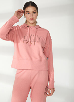 Dkny Jeans Bronz Kadın Kapüşonlu Sweatshirt DP2T9199  