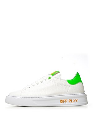 Off Play Beyaz Kadın Deri Sneaker XWFIRENZE1CV02GM23