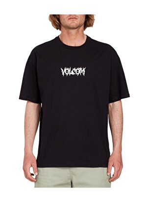 Volcom Siyah Erkek T-Shirt A4312304_Volcom Edener Lse Blk Tişö  