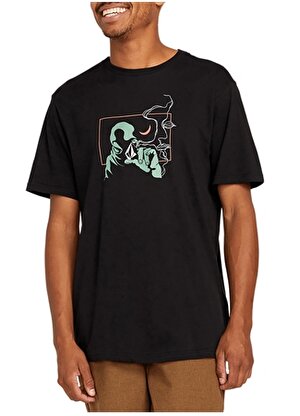 Volcom Siyah Erkek T-Shirt A5012305_Volcom Skate Vitals Axel 1  
