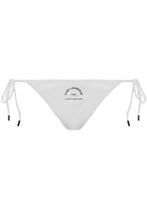 KARL LAGERFELD Beyaz Kadın Bikini Alt 230W2216