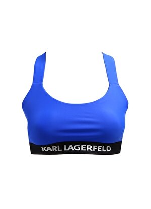 KARL LAGERFELD Lacivert Kadın Bikini Üst 230W2213