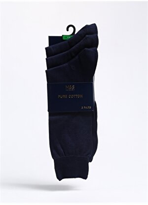 Marks & Spencer Koyu Lacivert Erkek Çorap 7000