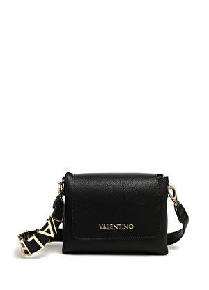 Valentino Siyah Kadın 21,5x15x10 cm Çapraz Çanta VBS5A806001