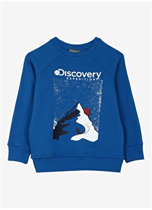 Discovery Expedition Erkek Çocuk Saks Sweatshırt D3WB-SWT22