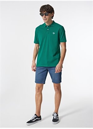 Ucla Polo Yaka Yeşil Erkek T-Shirt LAKES3