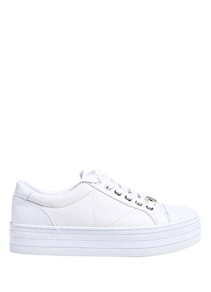 Guess Beyaz Kadın Sneaker FL5BLSLEA12-WHITE 