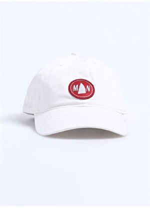 Murphy&Nye Beyaz Erkek Şapka WASHED COTTON HAT