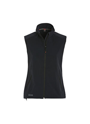 Slam Lacivert Kadın Dik Yaka Regular Fit Yelek A926001S00_ACT WS SOFTSHELL VEST 