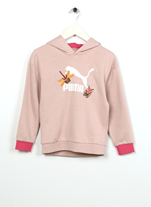 Puma Pembe Çocuk Sweatshirt 