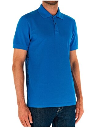 Bikkembergs Mavi Erkek Polo T-Shirt C 8 090 81
